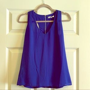 Sleeveless Blouse with Zipper